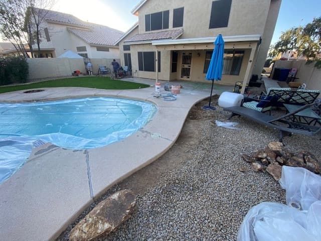 Altra Cool Deck completed pool deck project 37
