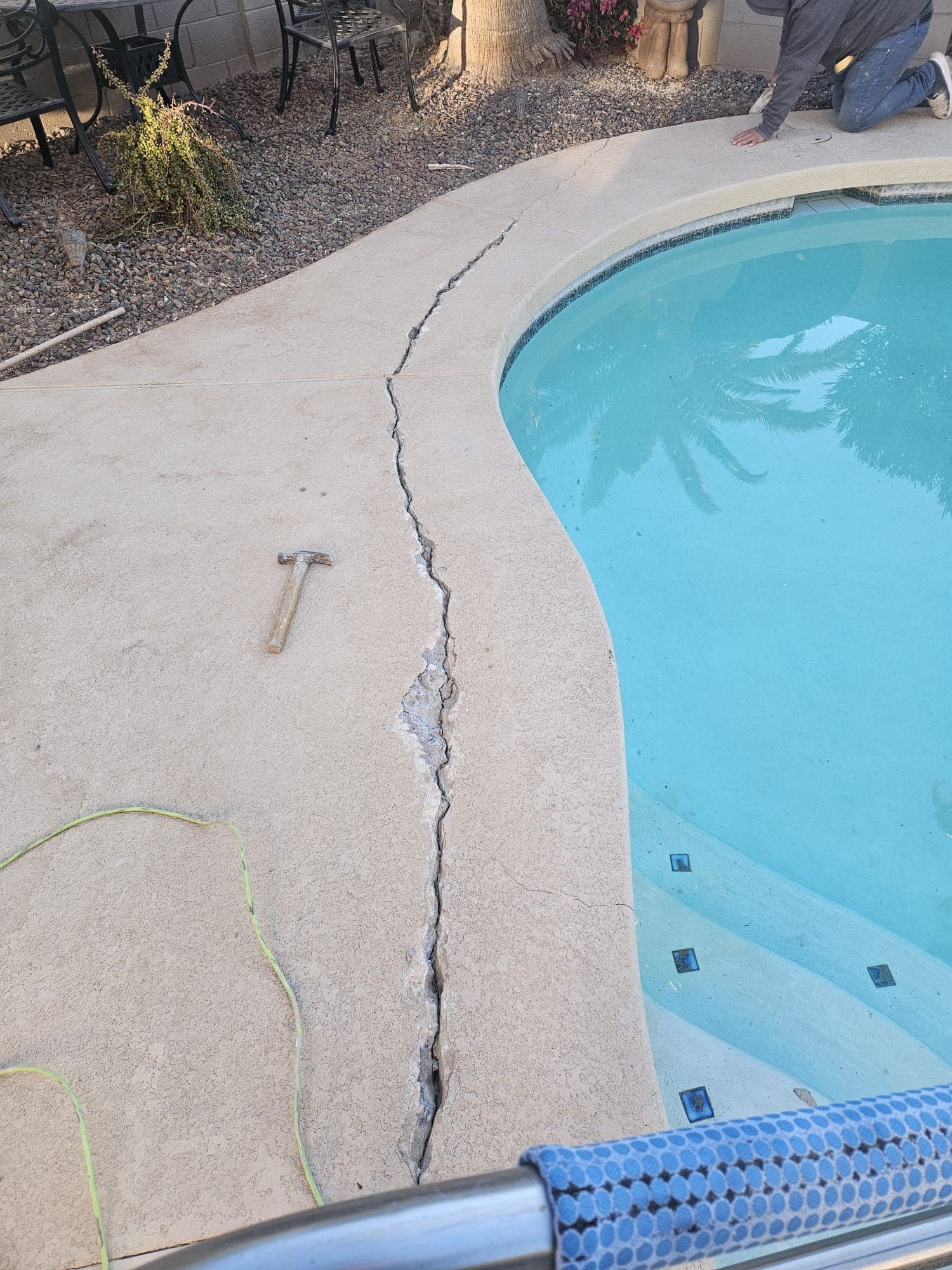 Pool Deck Repair & Crack Repair